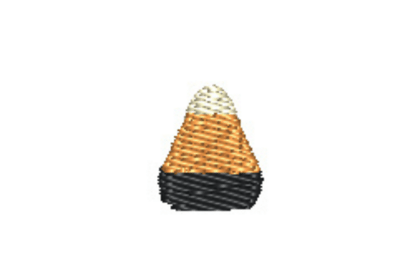Candy Corn Mini Embroidery
