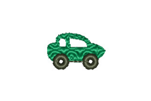 Passenger Car Mini Embroidery